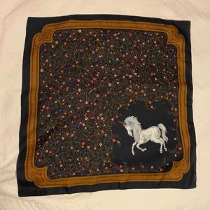 Vintage Avon Unicorn Scarf